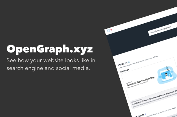 Screenshot of OpenGraph