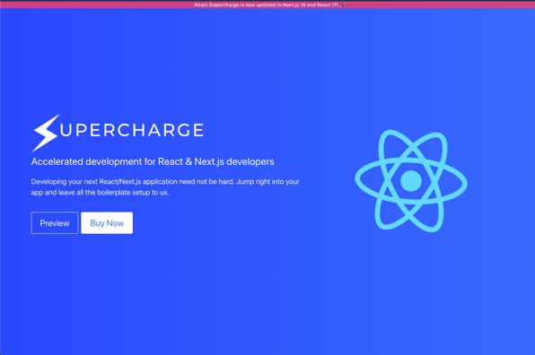 Screenshot of Supercharge.dev