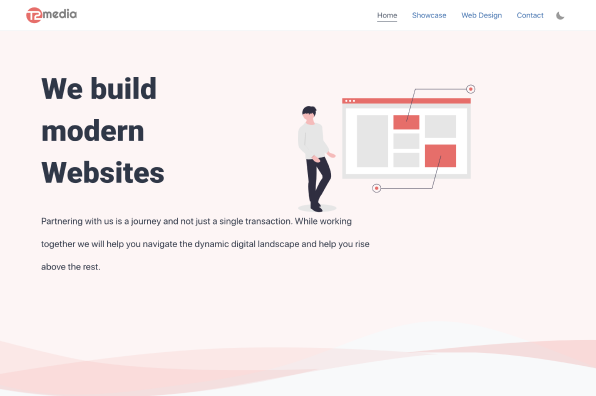 Screenshot of T2 Media